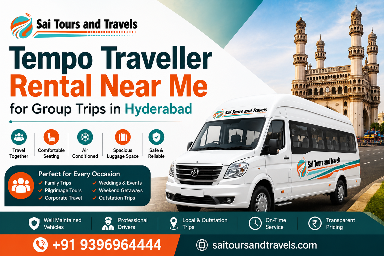 Tempo Traveller Rental Near Me