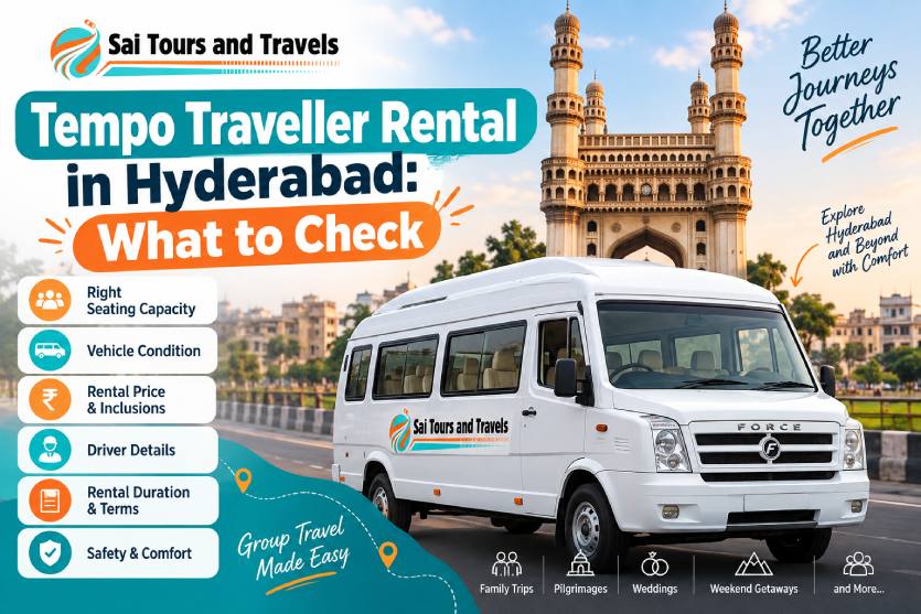 Tempo Traveller Rental in Hyderabad