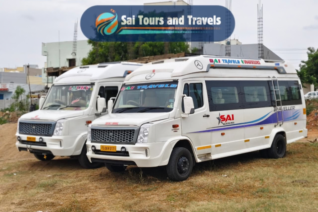 weekend trip tempo traveller Hyderabad
