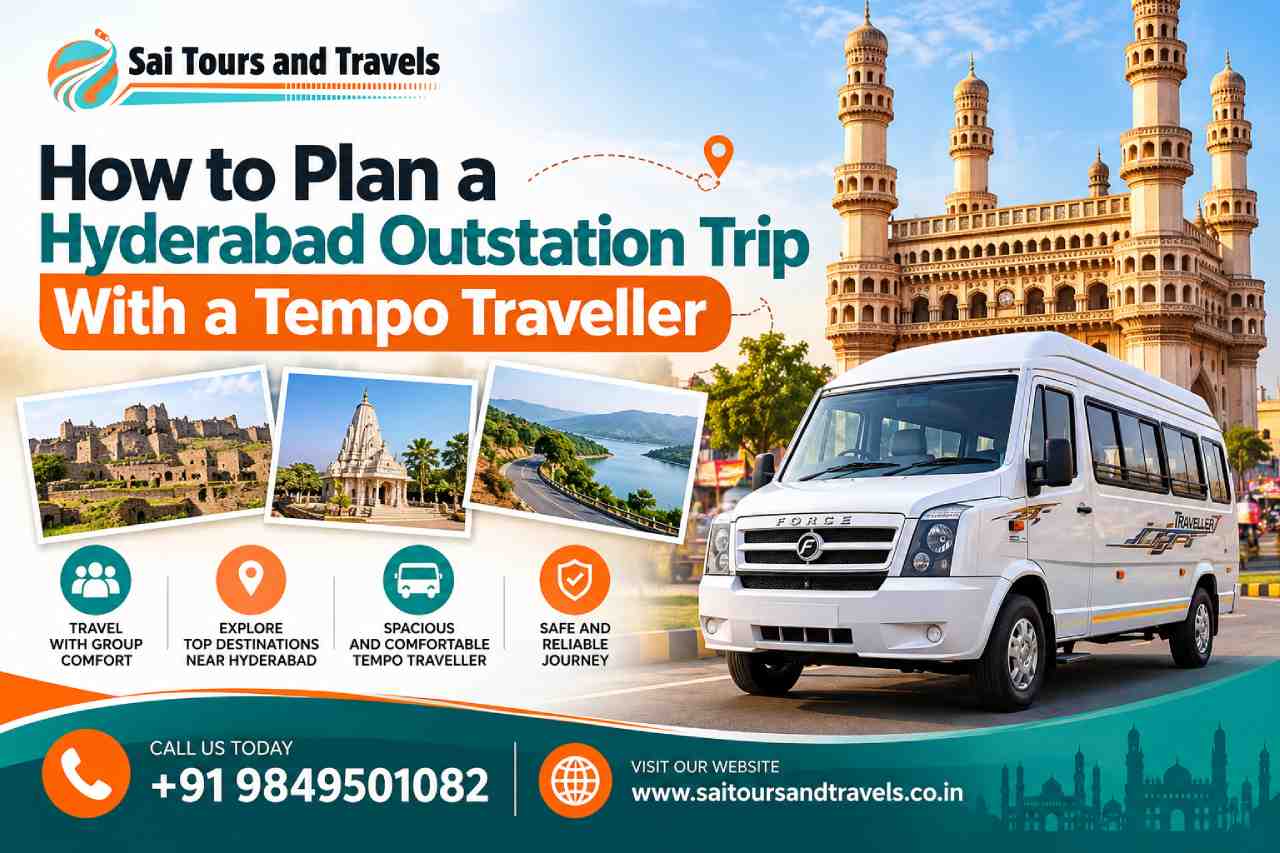 outstation tempo traveller Hyderabad